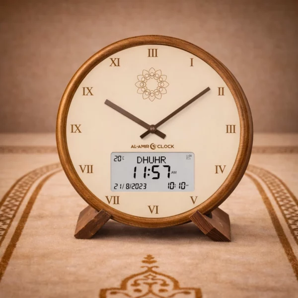 horloge adhan waqti prestige design minimaliste moderne