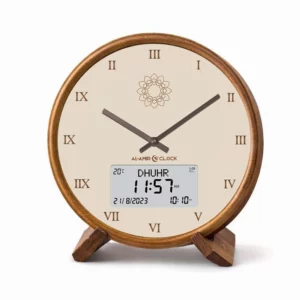 horloge adhan waqti prestige design minimaliste moderne